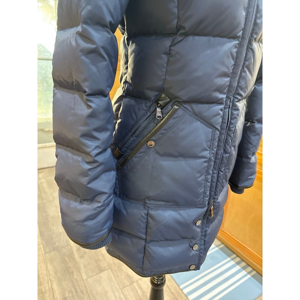 Pajar Panther Navy Blue Insulated Long Coat/Jacket Parka Size XS - Picture 4 of 13